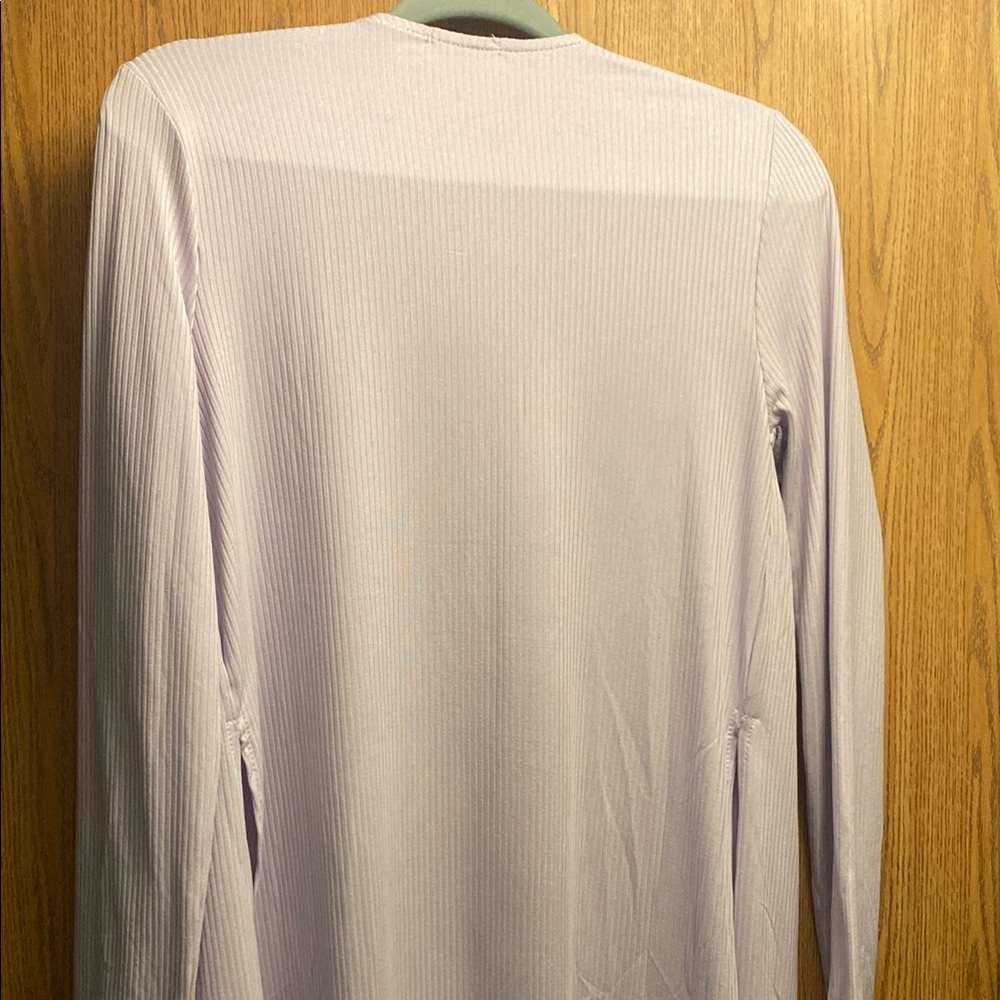Light Purple Open Cardigan - Picture 5 of 5